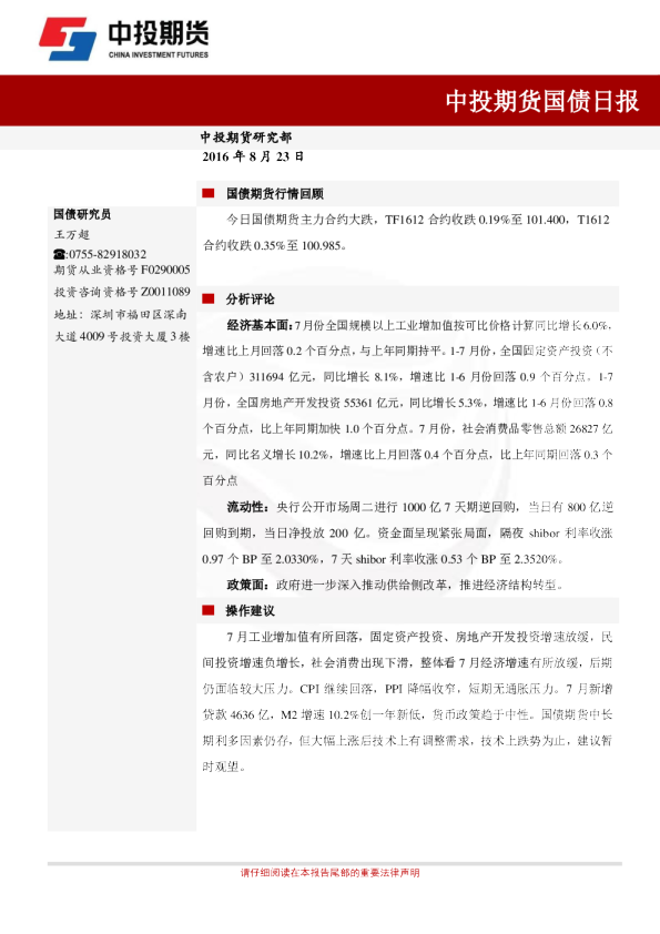 国债日报