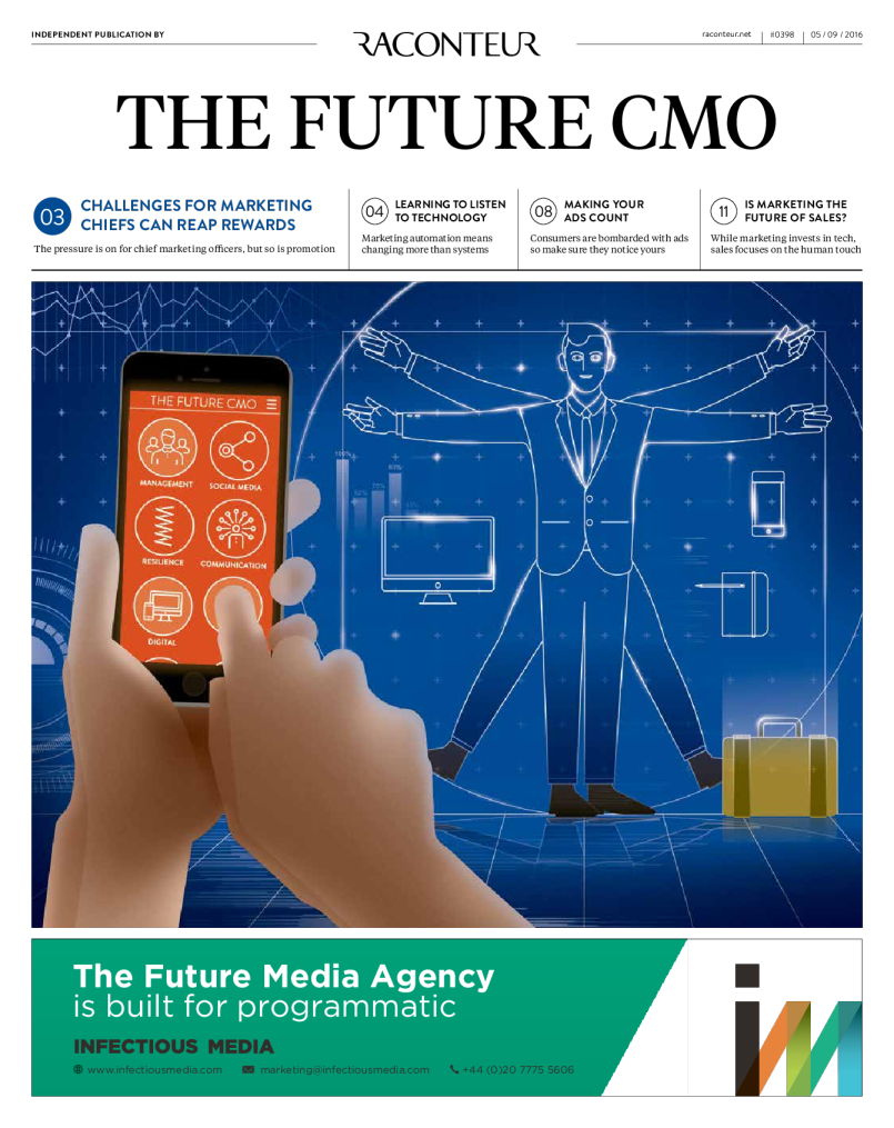 XT…未来首席营销官（作者：Raconteur）