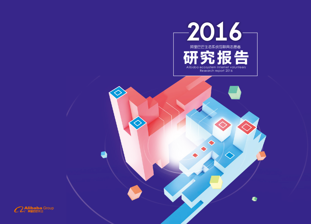 2016阿里巴巴生态系统互联网志愿者研究报告
