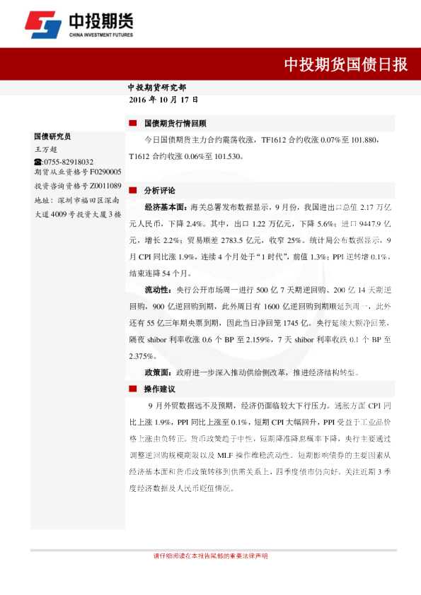国债日报