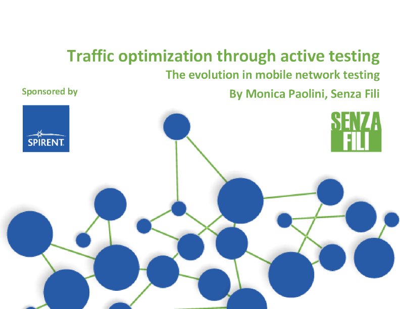 通过主动测试实现的流量优化