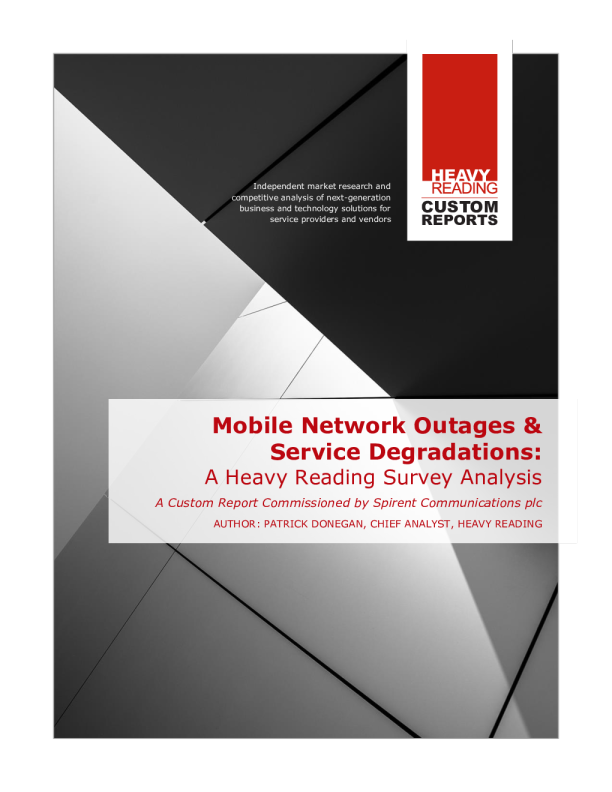 移动网络故障和服务降级