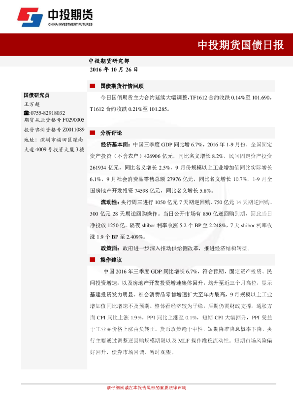 国债日报