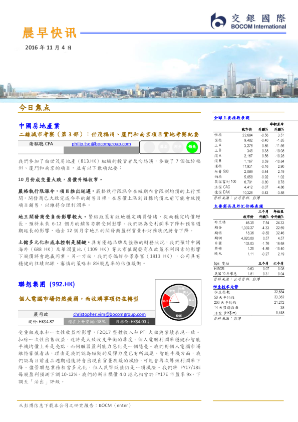 晨早快讯