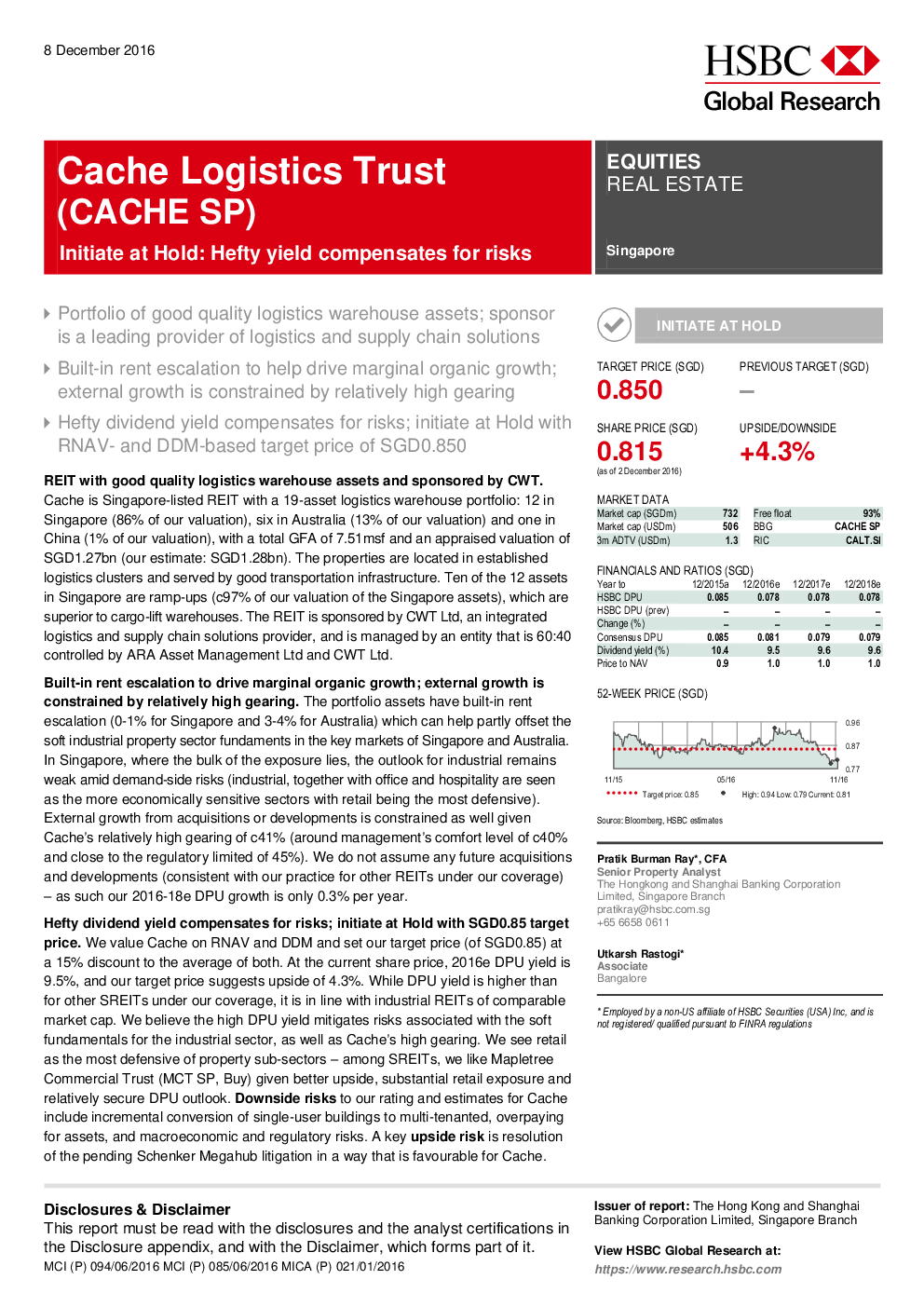 cache-logistics-trust-cache-sp-initiate-at-hold-hefty-yield