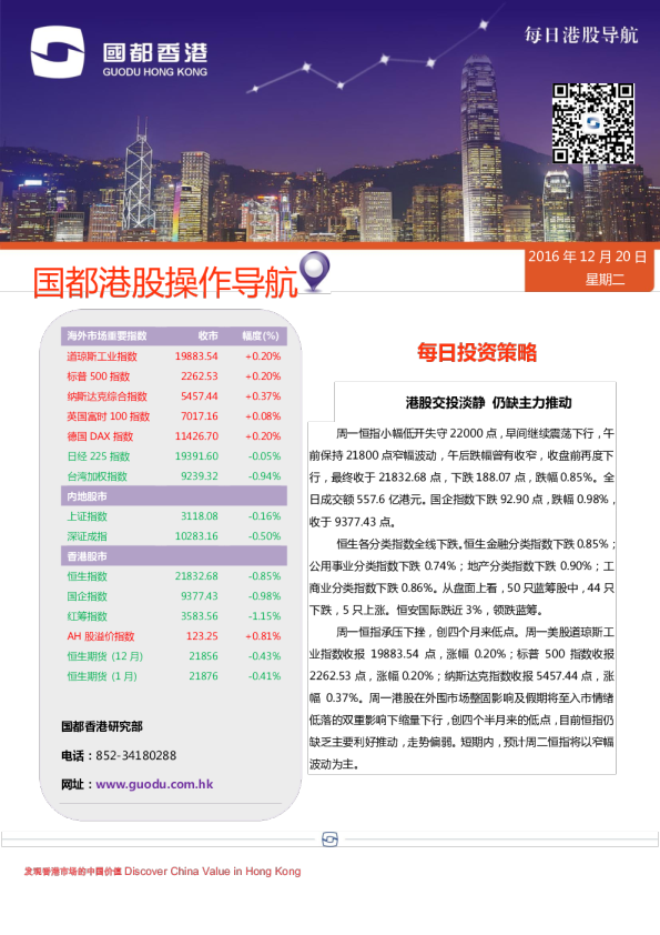 国都证券(香港)港股操作导航