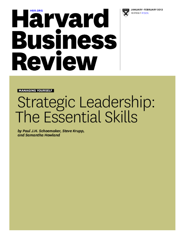 XL…战略领导力：基本技能