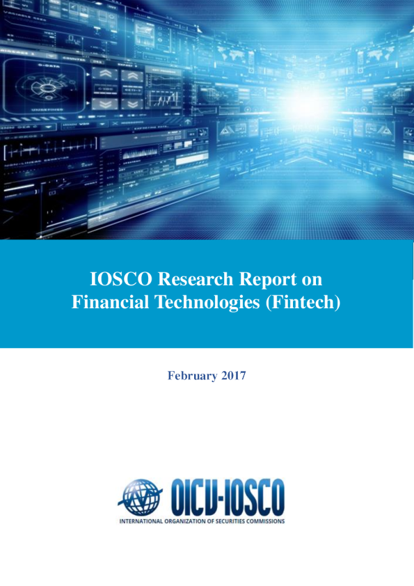 FR02/2017 IOSCO Research Report on Financial Technologies (Fintech)