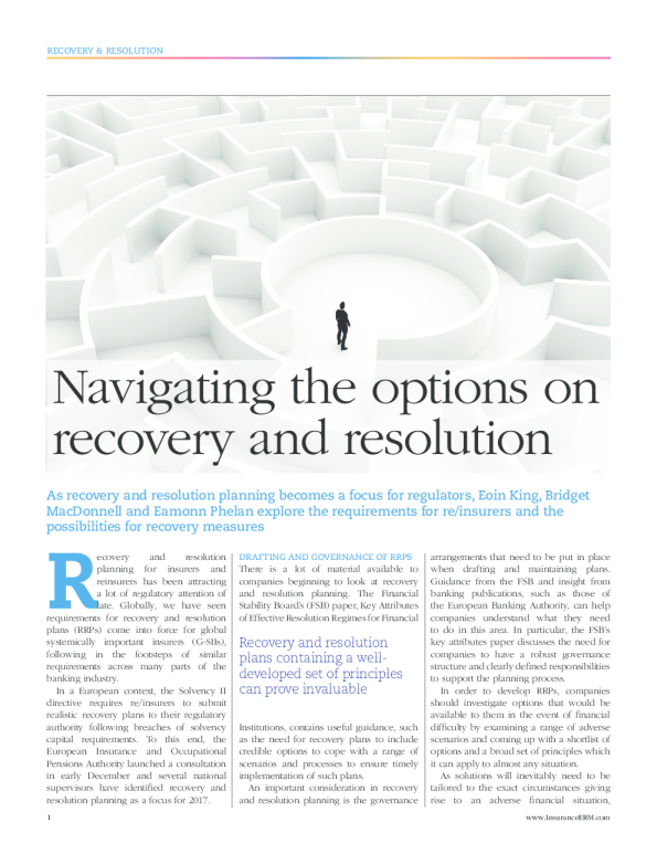 浏览恢复和解决方案选项