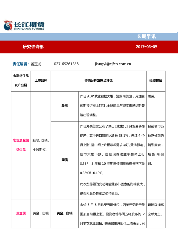 长期早讯