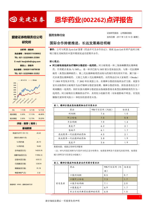 点评报告：国际合作持续推进，长远发展路径明晰