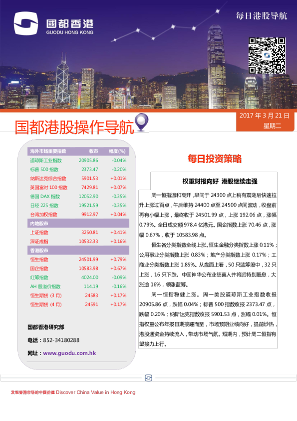 每日港股导航