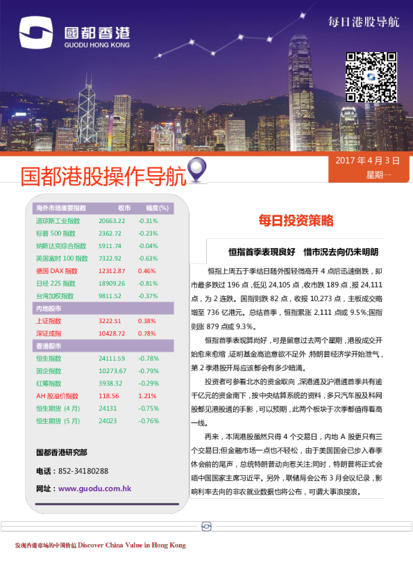 每日港股导航