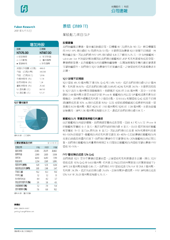 业绩动力来自SLP