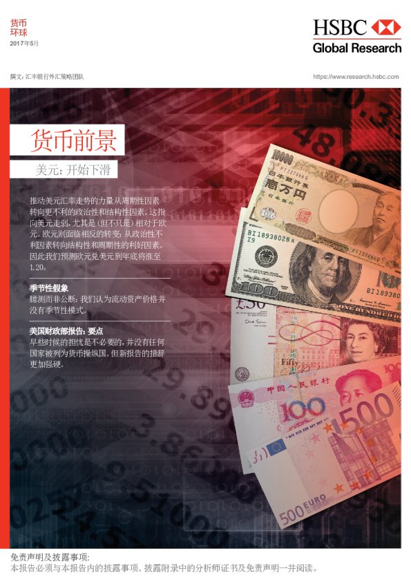 货币前景：美元：开始下滑