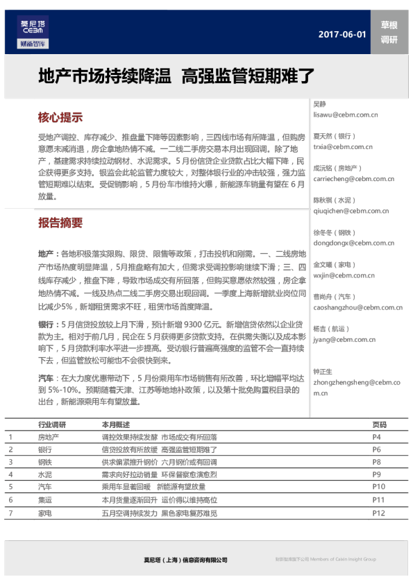 草根调研：地产市场持续降温 高强监管短期难了