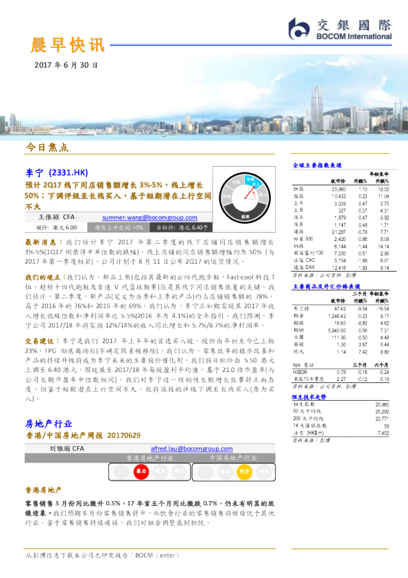 晨早快讯