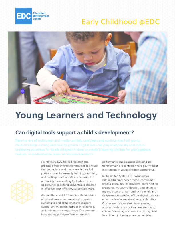 Young Learners and Technology