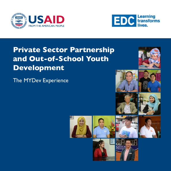 私营部门伙伴关系和校外青年发展 ： MYDev 经验