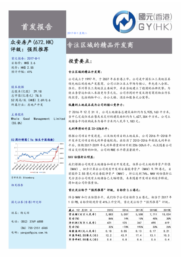 专注区域的精品开发商