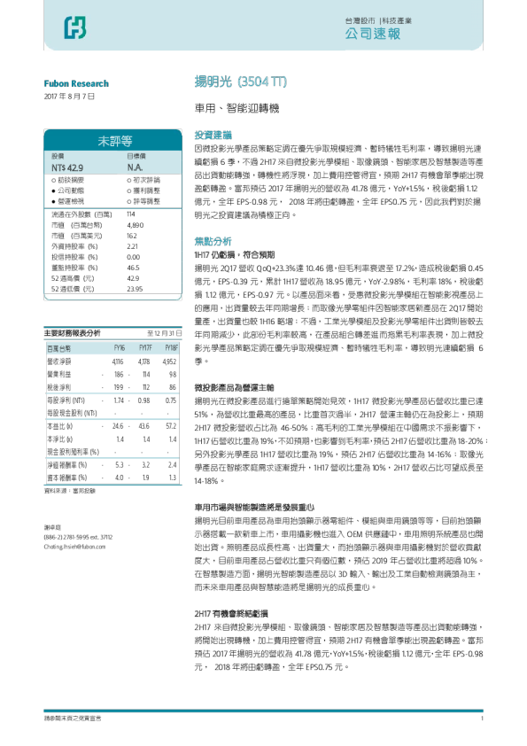 车用、智能迎转机