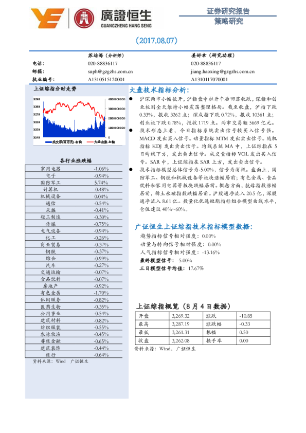 技术领先：震荡整理 存量博弈