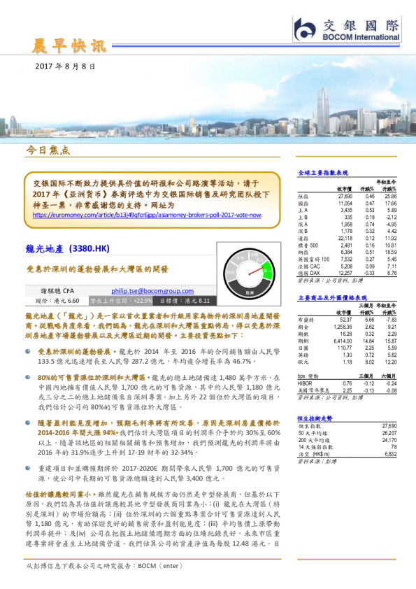 晨早快讯