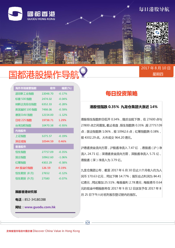 国都证券(香港)港股操作导航