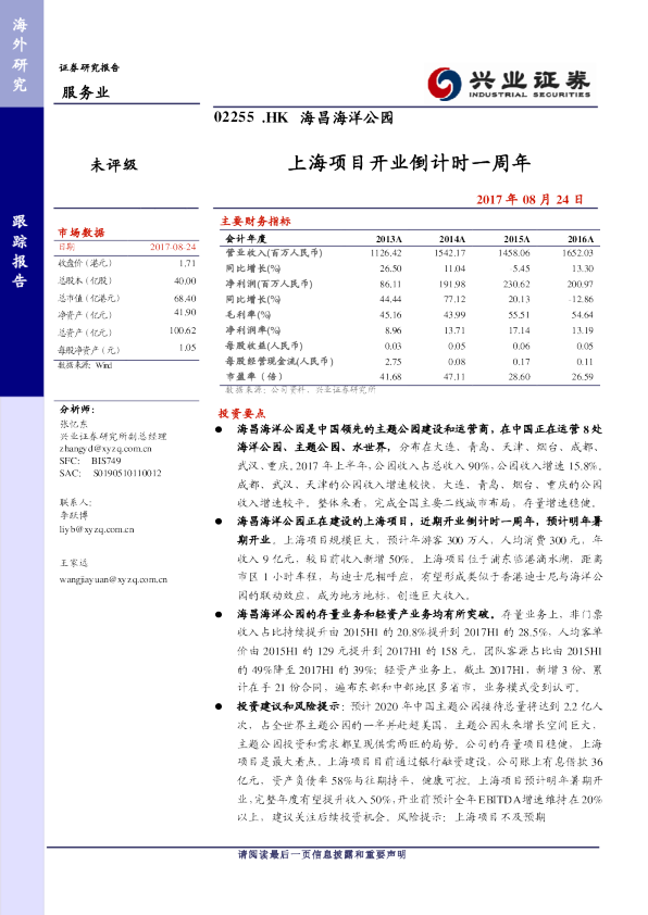 上海项目开业倒计时一周年