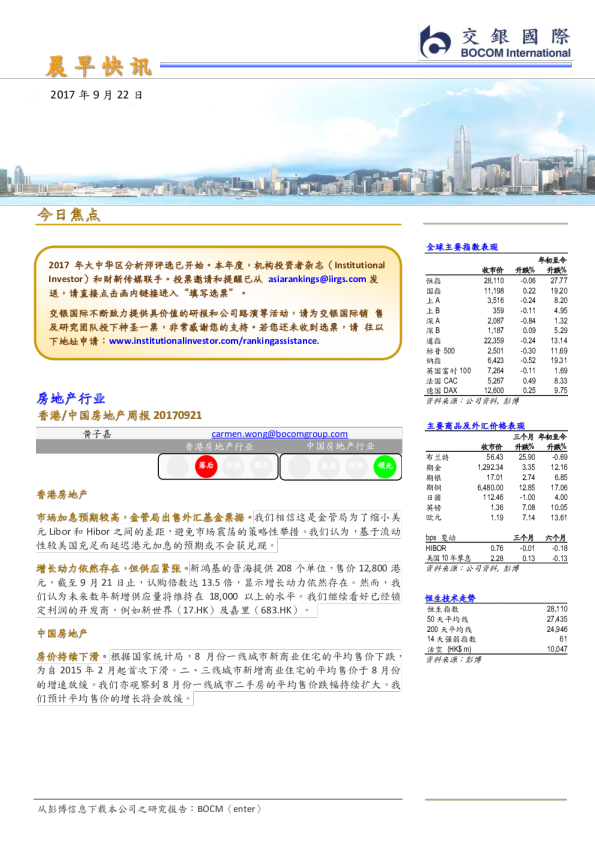 晨早快讯
