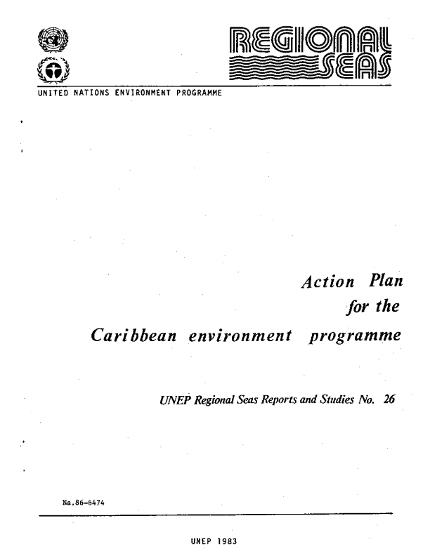 Action Plan For The Caribbean Environment Programme action-plan-for-the-caribbean-environment-programme