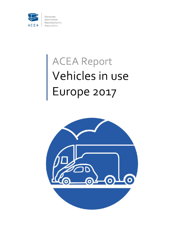 Report - Vehicles in use, Europe 2017