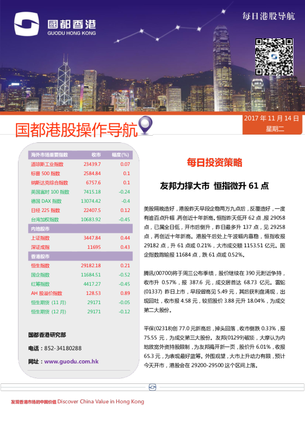 每日港股导航
