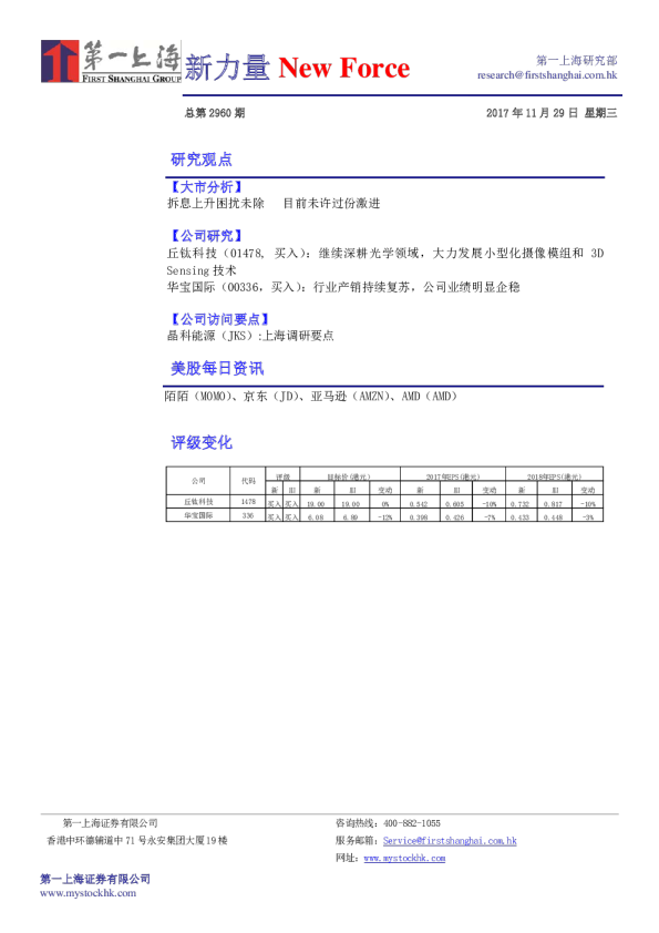 新力量NewForce总第2960期