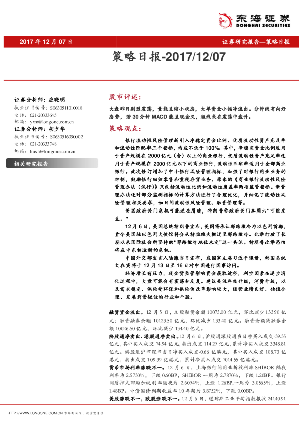 策略日报