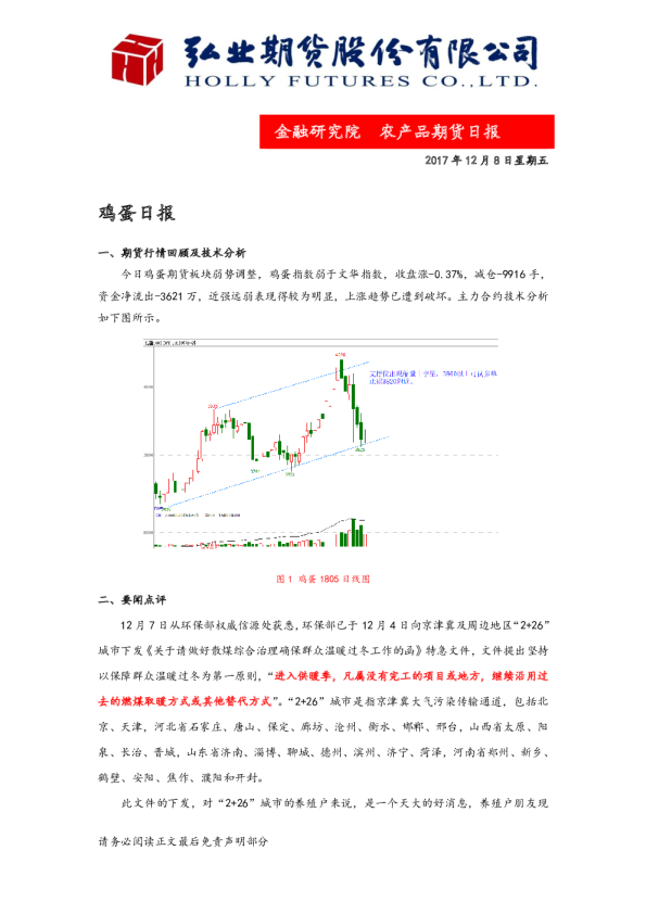弘业期货农产品期货日报