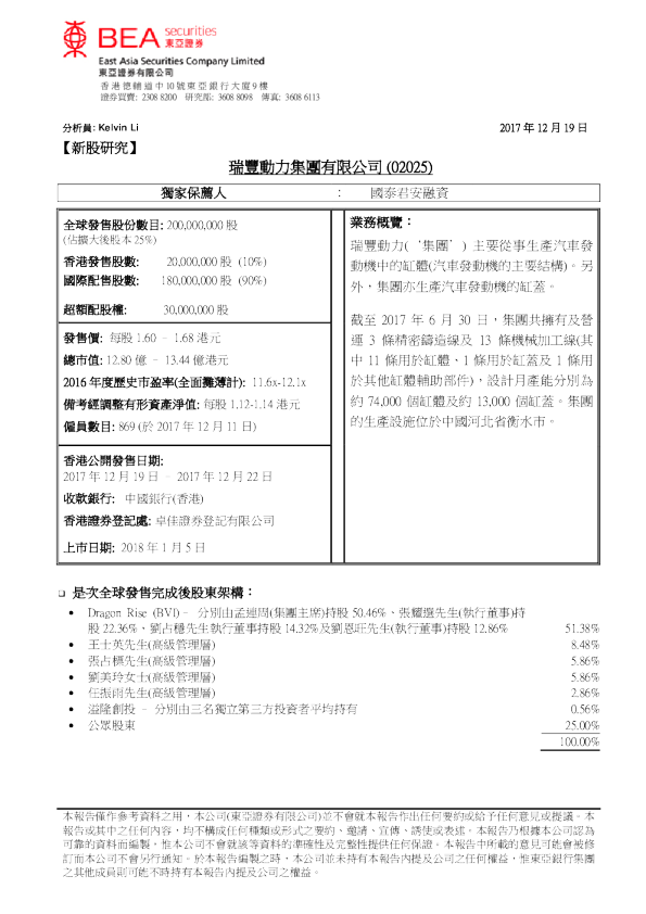 瑞丰动力集团有限公司
