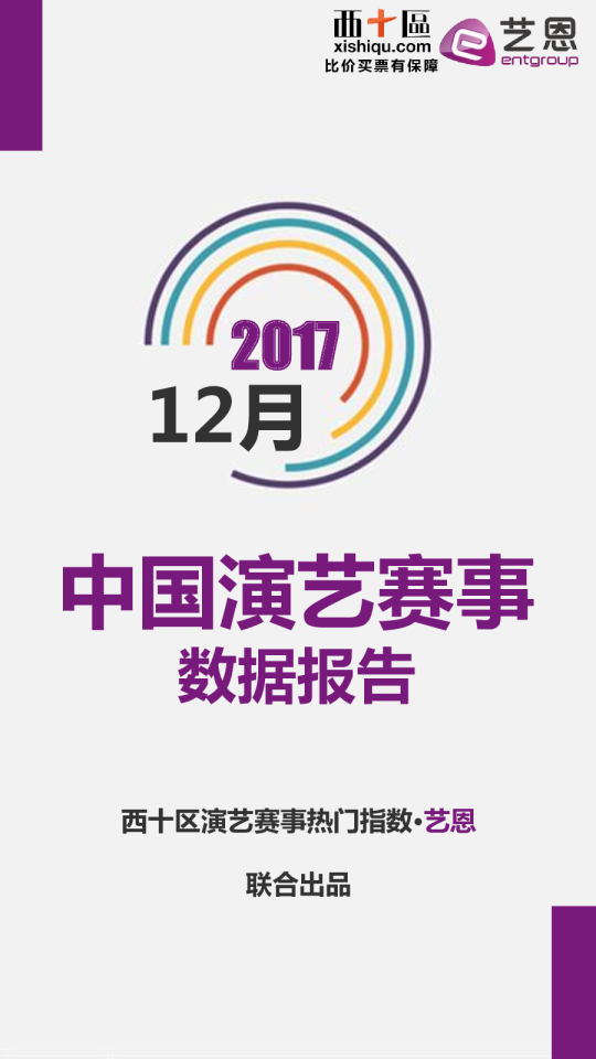 2017年12月中国演艺赛事数据报告