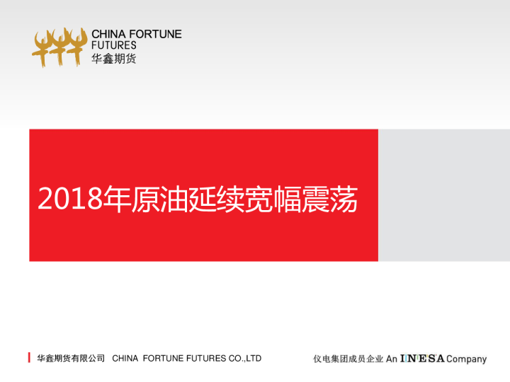 2018年原油延续宽幅震荡