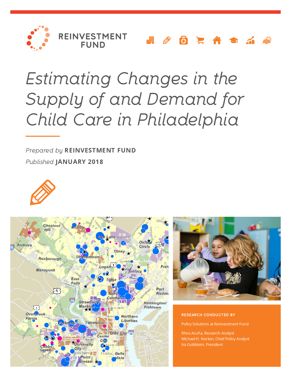 Estimating changes in the supply of and demand for child care in