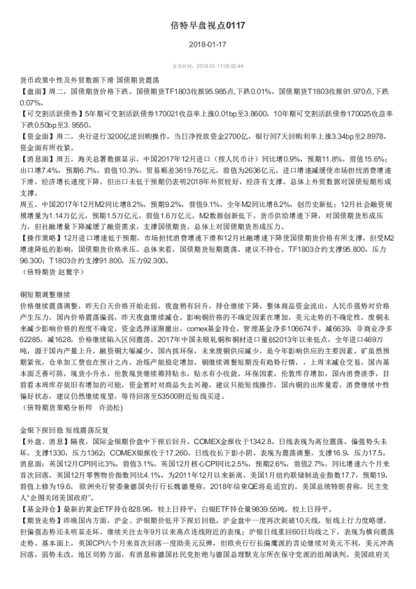 倍特早盘视点