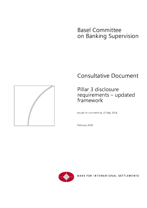 Pillar 3 disclosure requirements updated framework