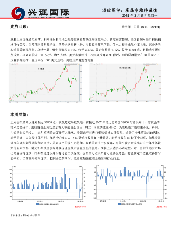 港股周评：震荡市维持谨慎