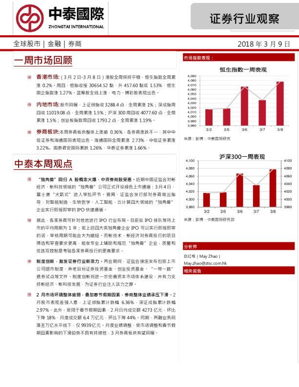 证券行业观察