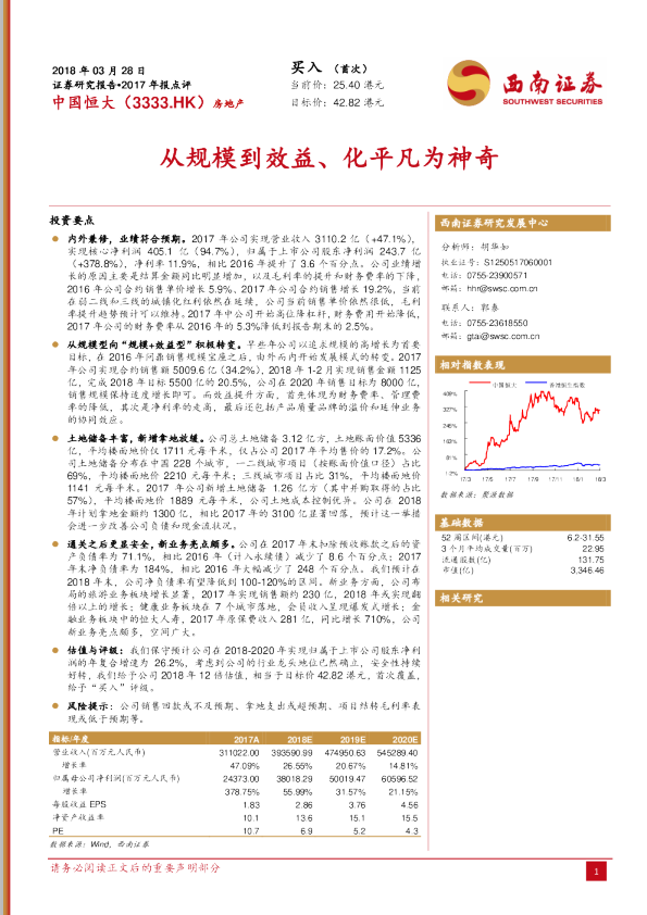 从规模到效益、化平凡为神奇