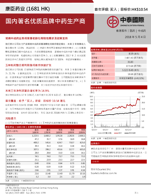 国内著名优质中成药生产商