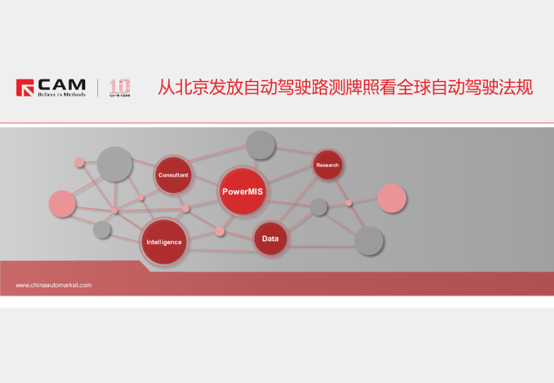 从北京发放自动驾驶路测牌照看全球自动驾驶法规