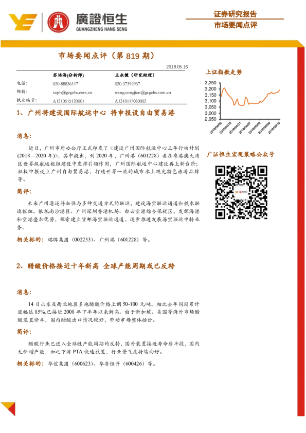 市场要闻点评（第819期）