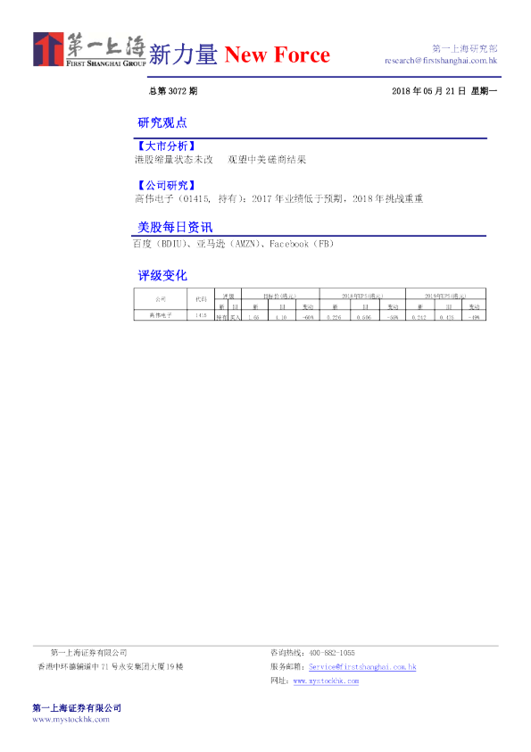 新力量New Force总第3072期