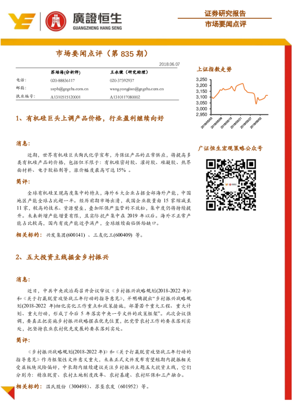 市场要闻点评（第835期）
